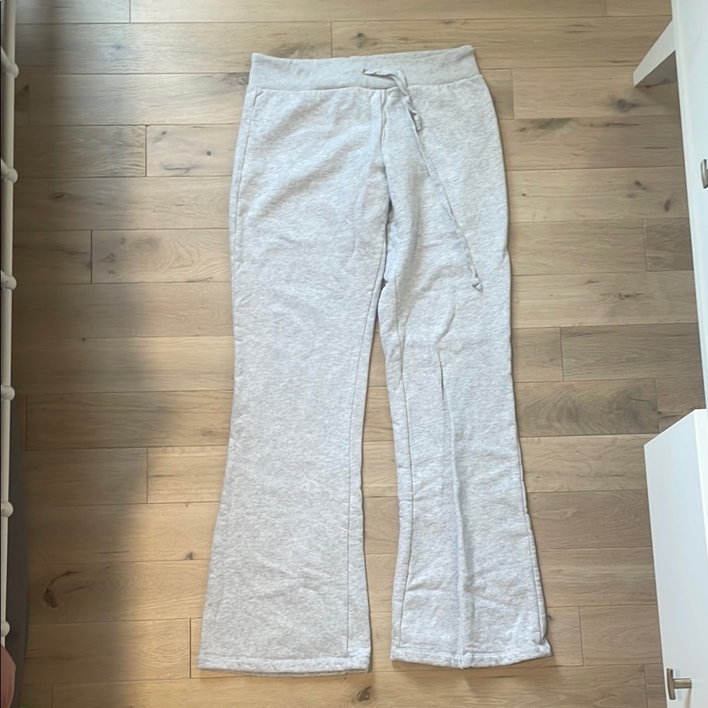 Brandy Melville Gray Flared Sweatpants